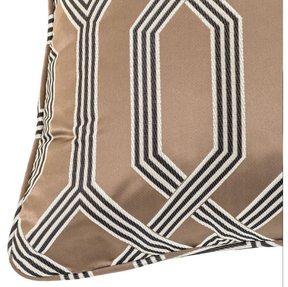 Designer Kissen Braun 60 x 60 cm - Luxus Wohnzimmer Accessoires