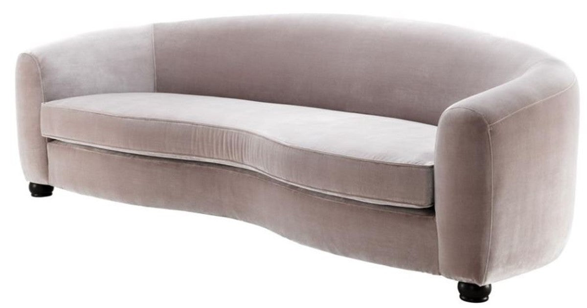 Designer Luxus Sofa Hellgrau - Luxus Qualität