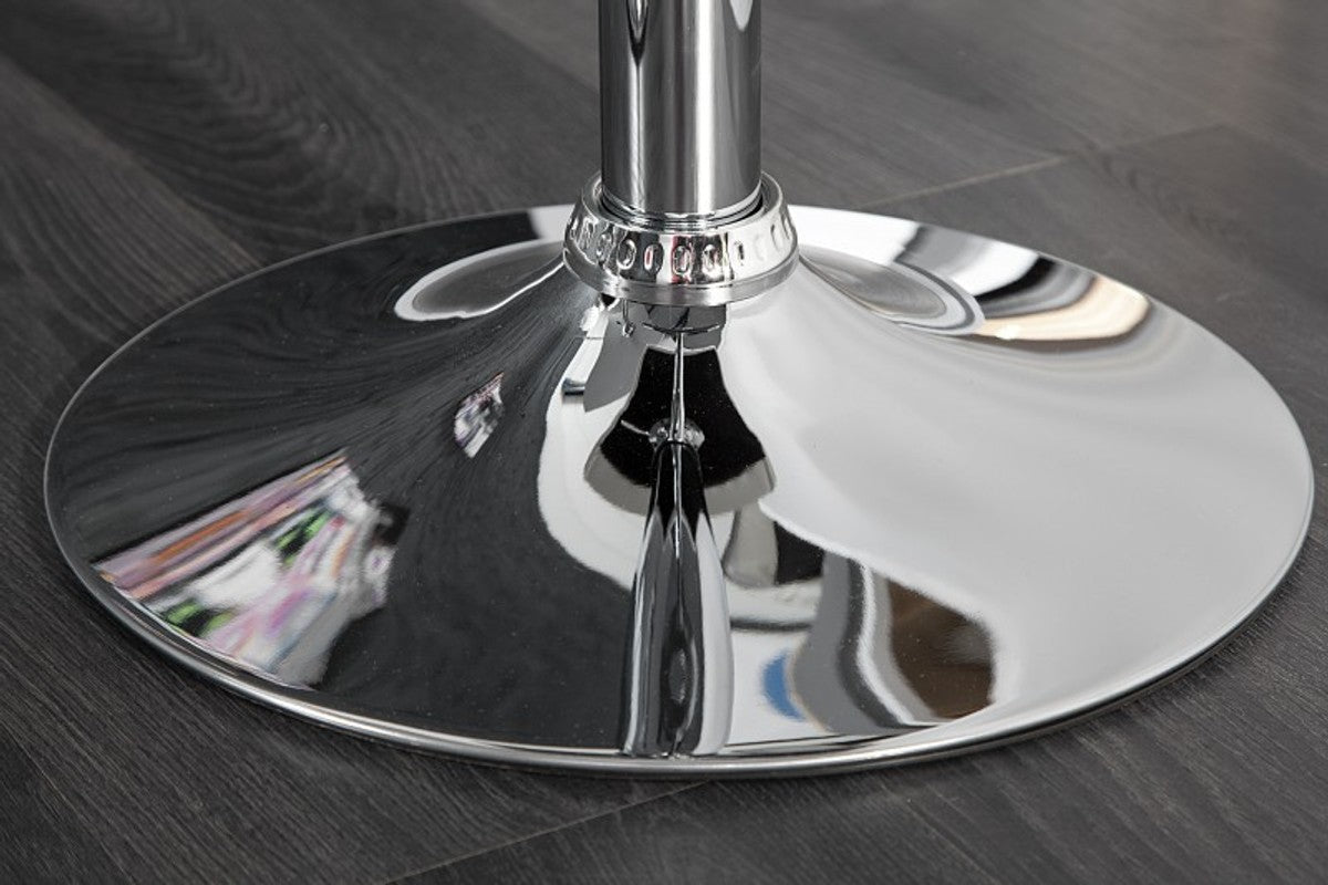 Designer Barstuhl Kunstleder Weiß - Barhocker - Möbel Restaurant Hotel