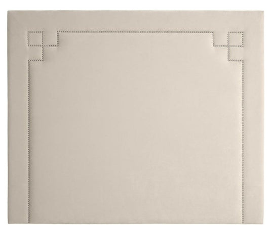 Designer Bett-Kopfteil Naturfarbig 180 x H. 150 cm - Luxus Schlafzimmermöbel