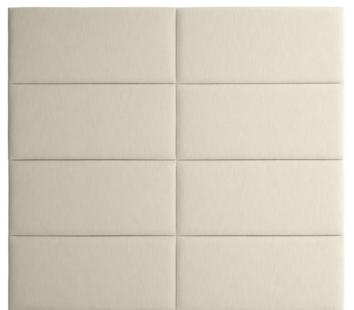 Designer Bett-Kopfteil Elfenbein 200 x H. 180 cm - Luxus Möbel