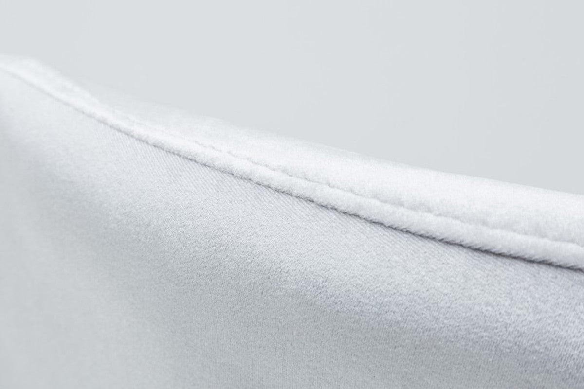 Designer Esszimmerstuhl Samt / Grau 61 x 60 x H.79 cm - Esszimmermöbel