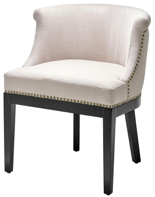 Designer Esszimmerstuhl Naturfarbig - Luxus Qualität