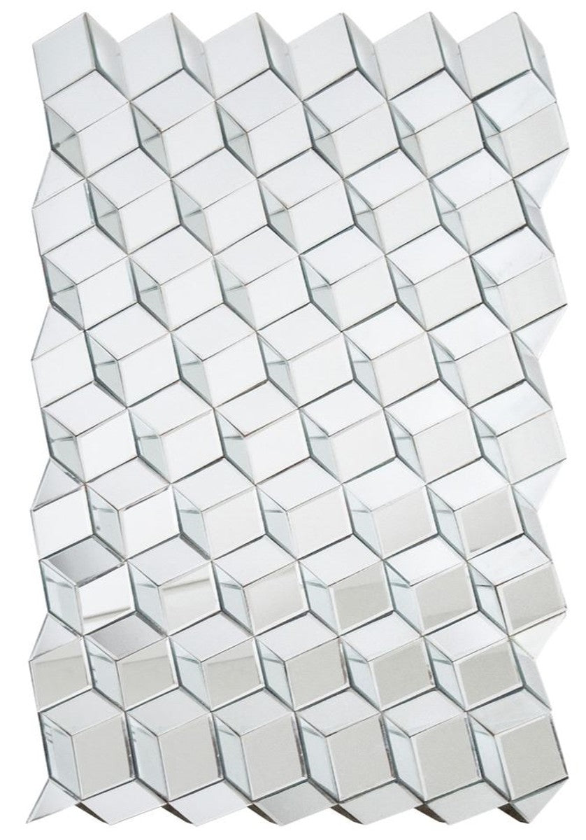 Designer Wohnzimmer Wandspiegel 93 x H. 145 cm - Luxus Möbel