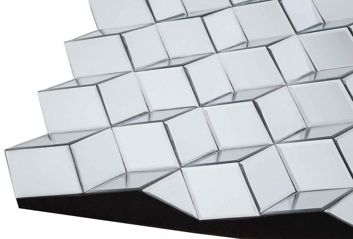 Designer Wohnzimmer Wandspiegel 93 x H. 145 cm - Luxus Möbel