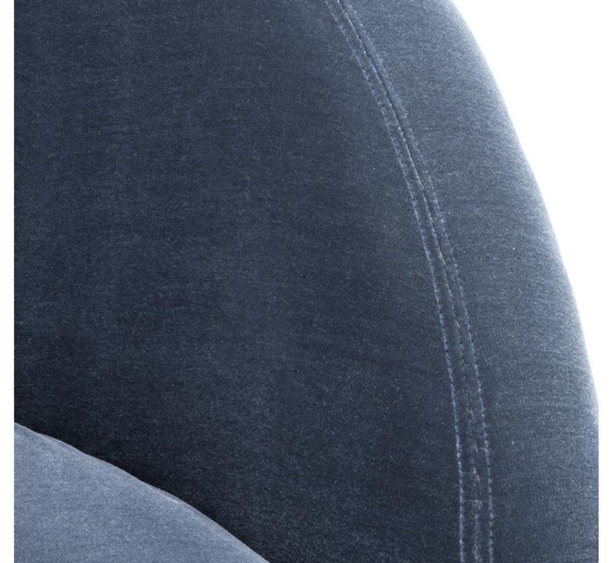 Designer Sessel Blau 91 x 85 x H. 74 cm - Luxus Kollektion