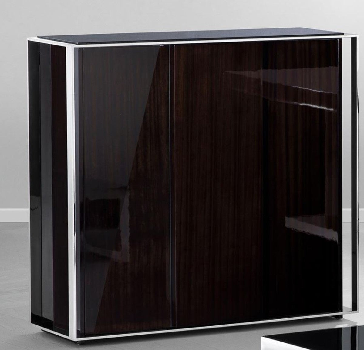 Designer Weinschrank 130 x 42 x H. 120 cm - Luxus Kollektion