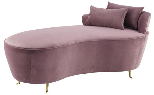 Designer Sofa Lila 162 x 79 x H. 66 cm - Luxus Möbel