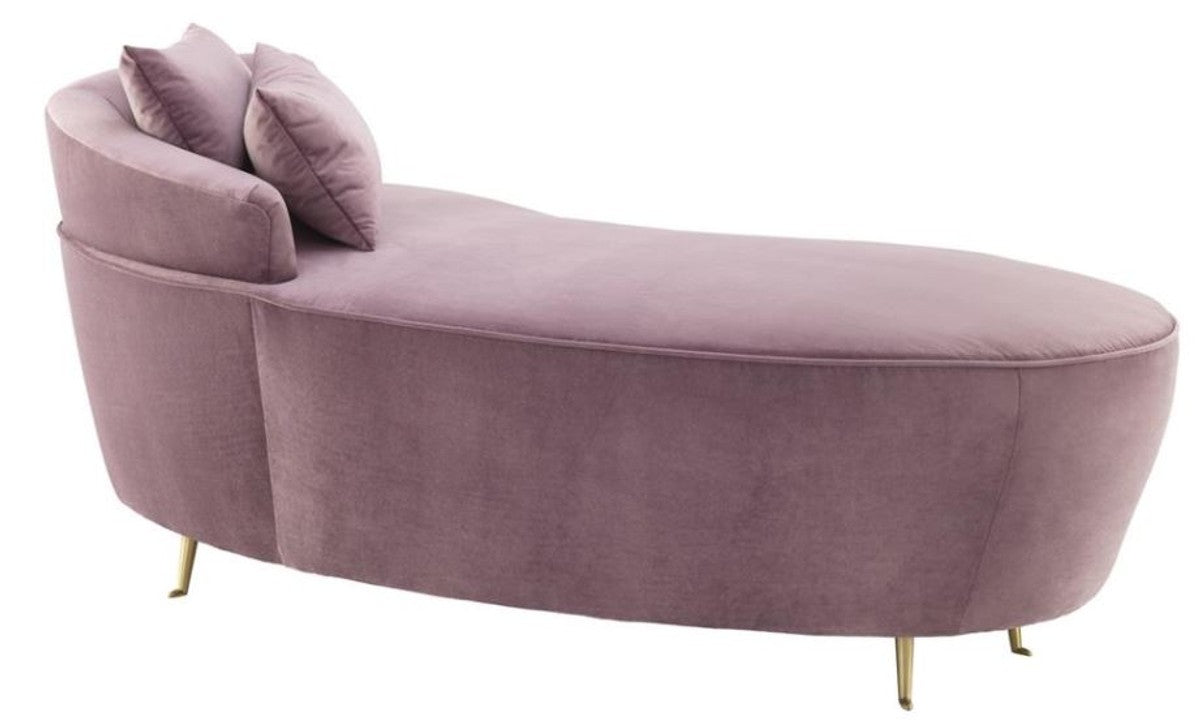 Designer Sofa Lila 162 x 79 x H. 66 cm - Luxus Möbel