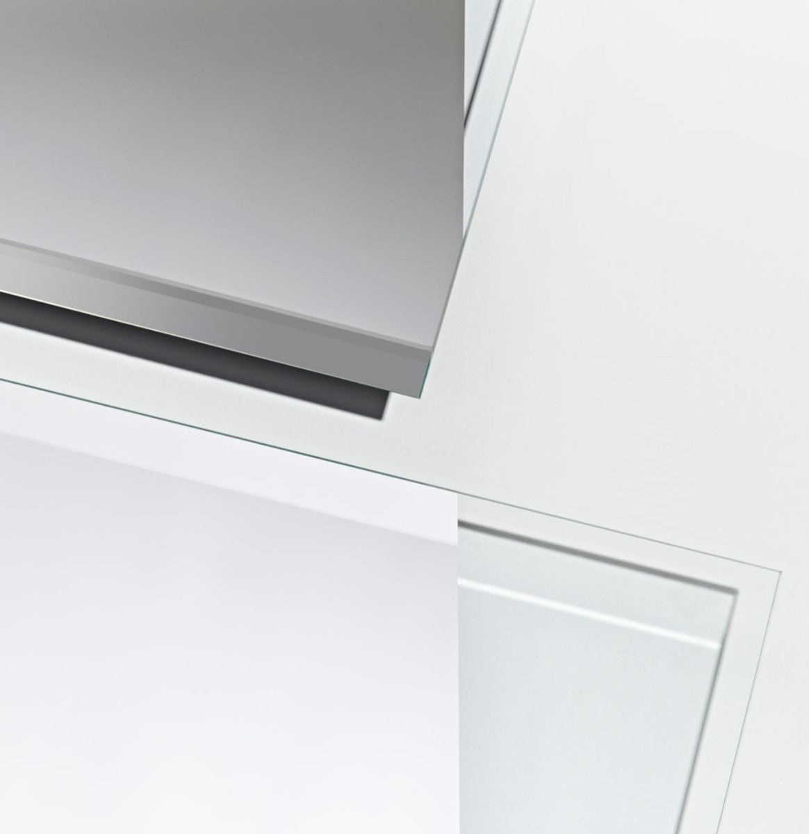 Designer Wandspiegel 45 x H. 45 cm - Designermöbel