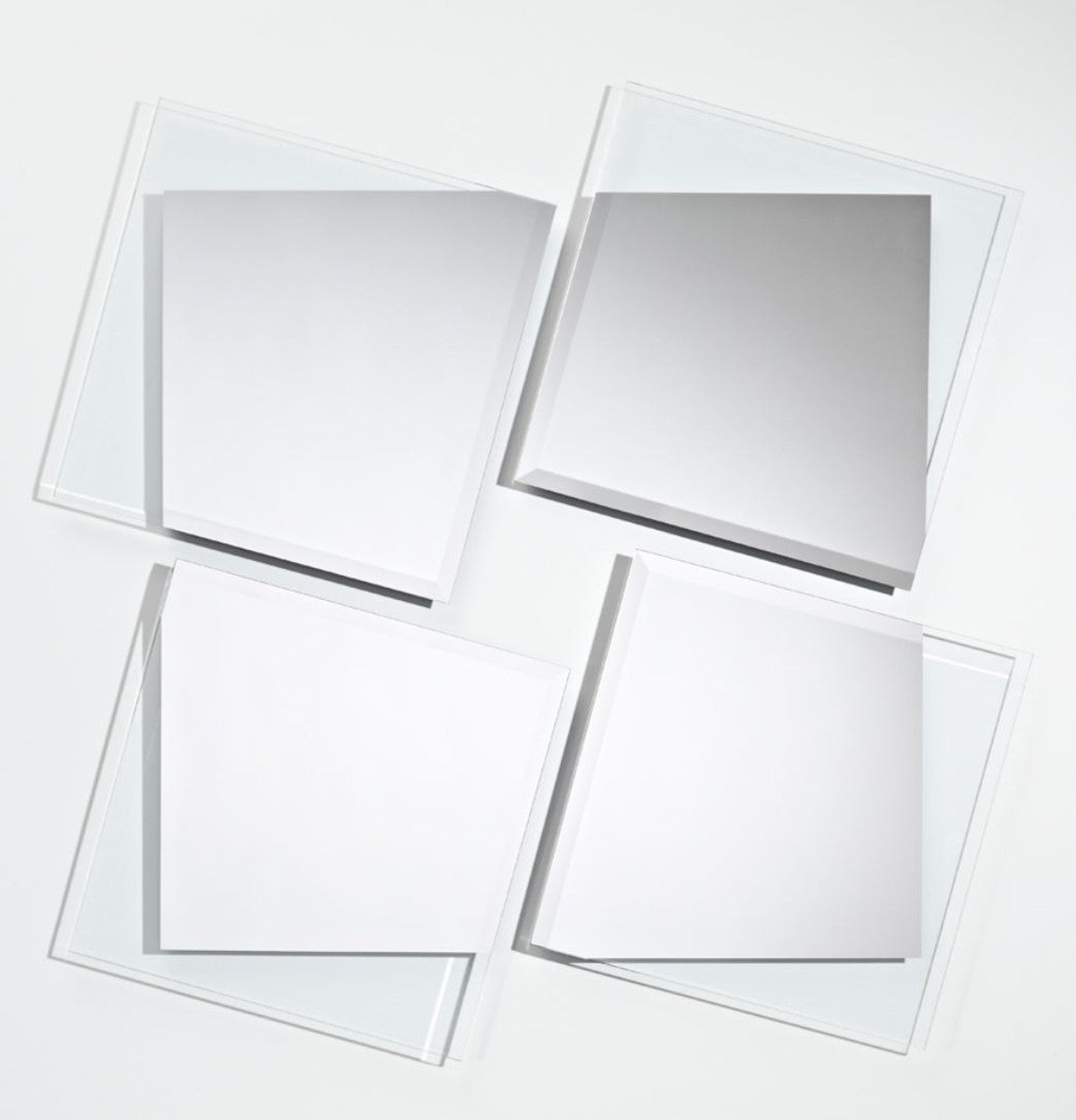 Designer Wandspiegel 45 x H. 45 cm - Designermöbel