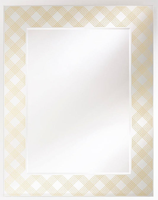 Designer Wandspiegel Bronze 98 x H. 125 cm - Wohnzimmer Spiegel - Garderoben Spiegel - Luxus Möbel