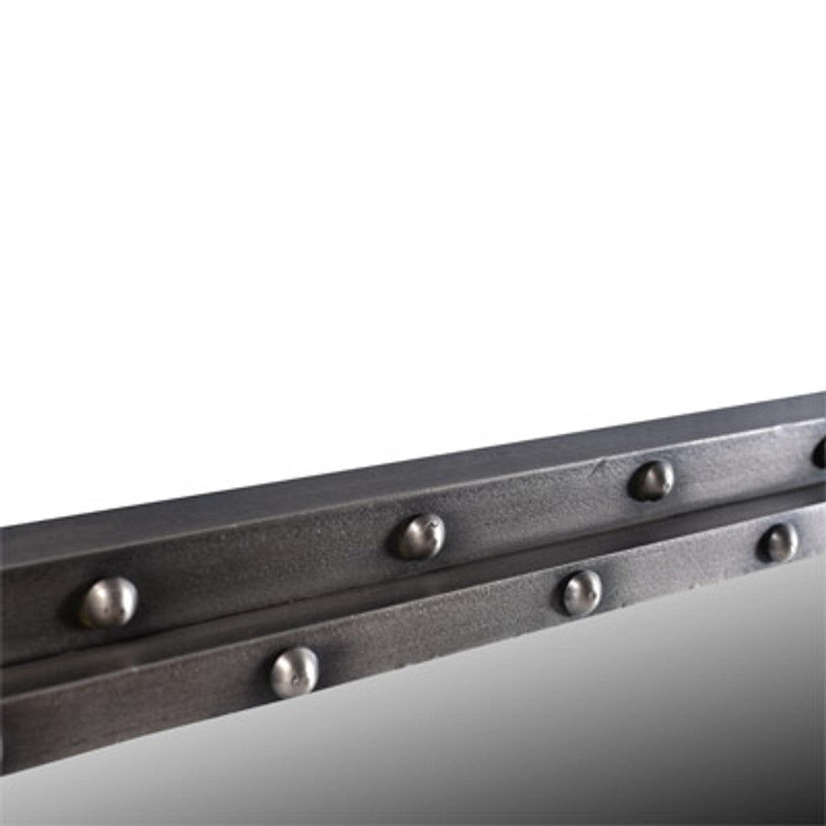 Designer Wandspiegel Silber 152 x 7 x H.92cm - Wohnzimmer Spiegel