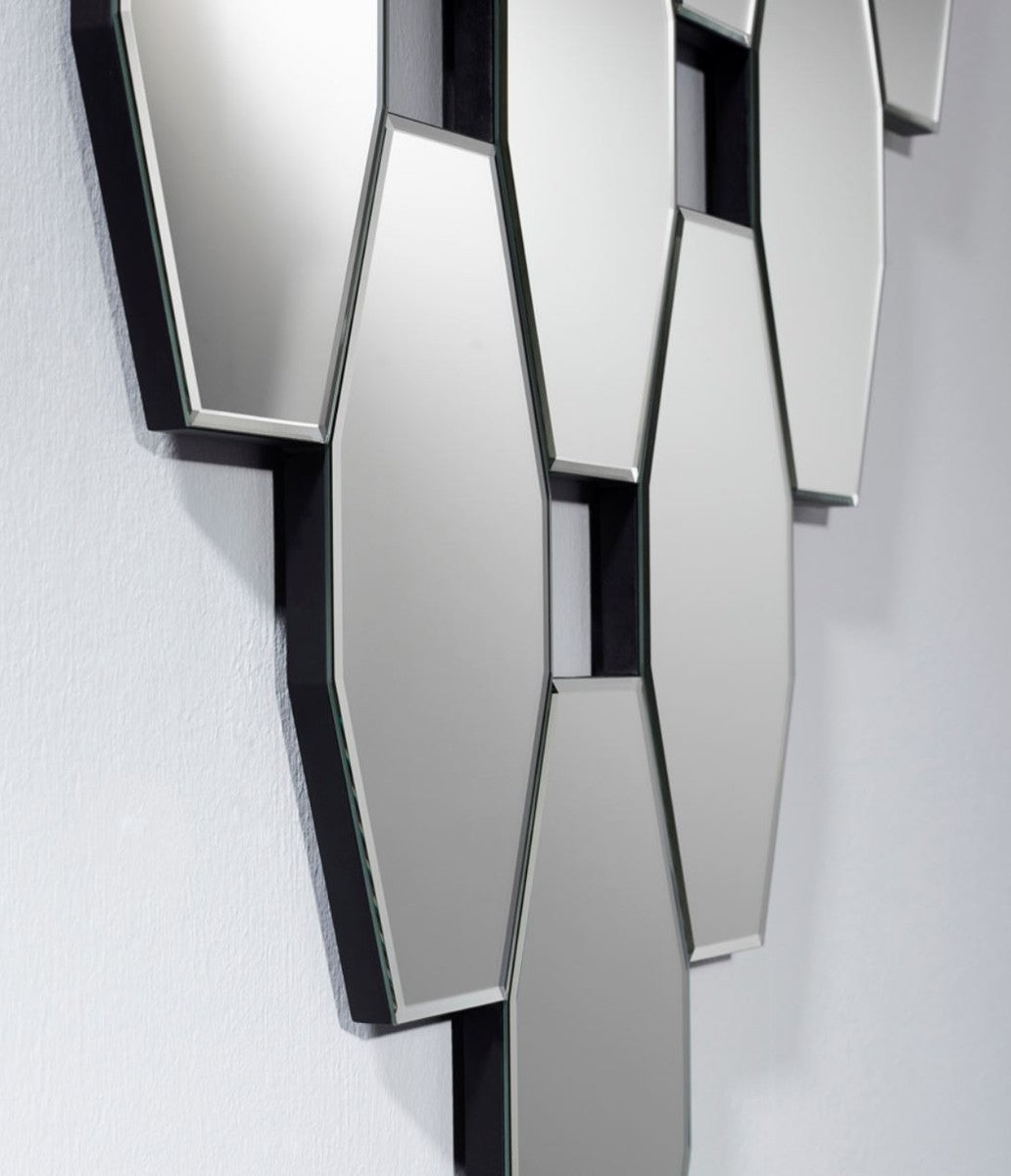 Designer Wohnzimmer Spiegel / Wandspiegel 84 x H. 145 cm - Luxus Deko Accessoires