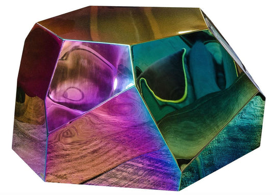 Designer Wohnzimmertisch / Beistelltisch Titan 89 x 90 x H. 45 cm - Designer Kollektion