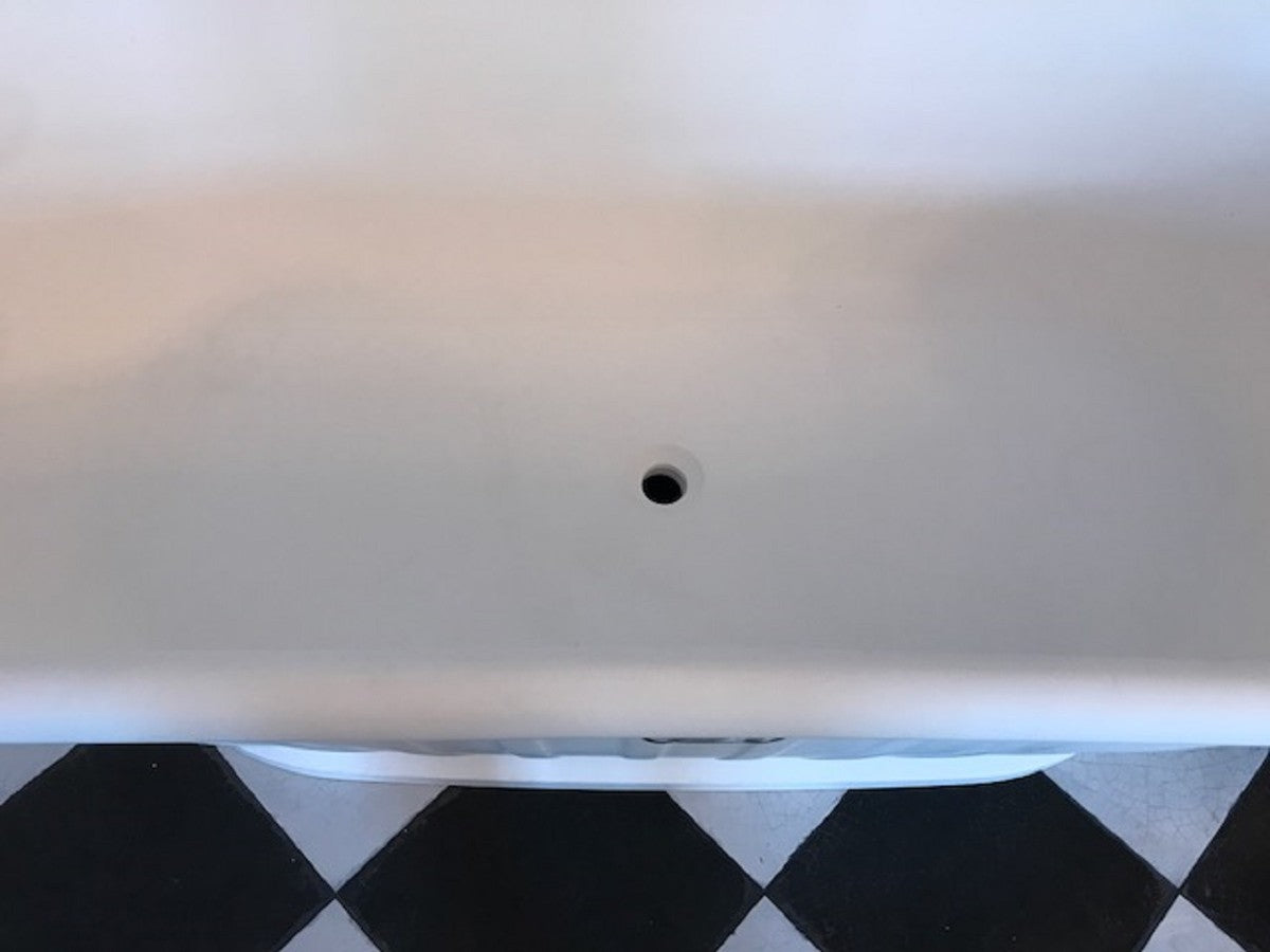 Freistehende Luxus Jugendstil Badewanne Weiß 169 x 80 x H. 57 cm - Luxus Qualität