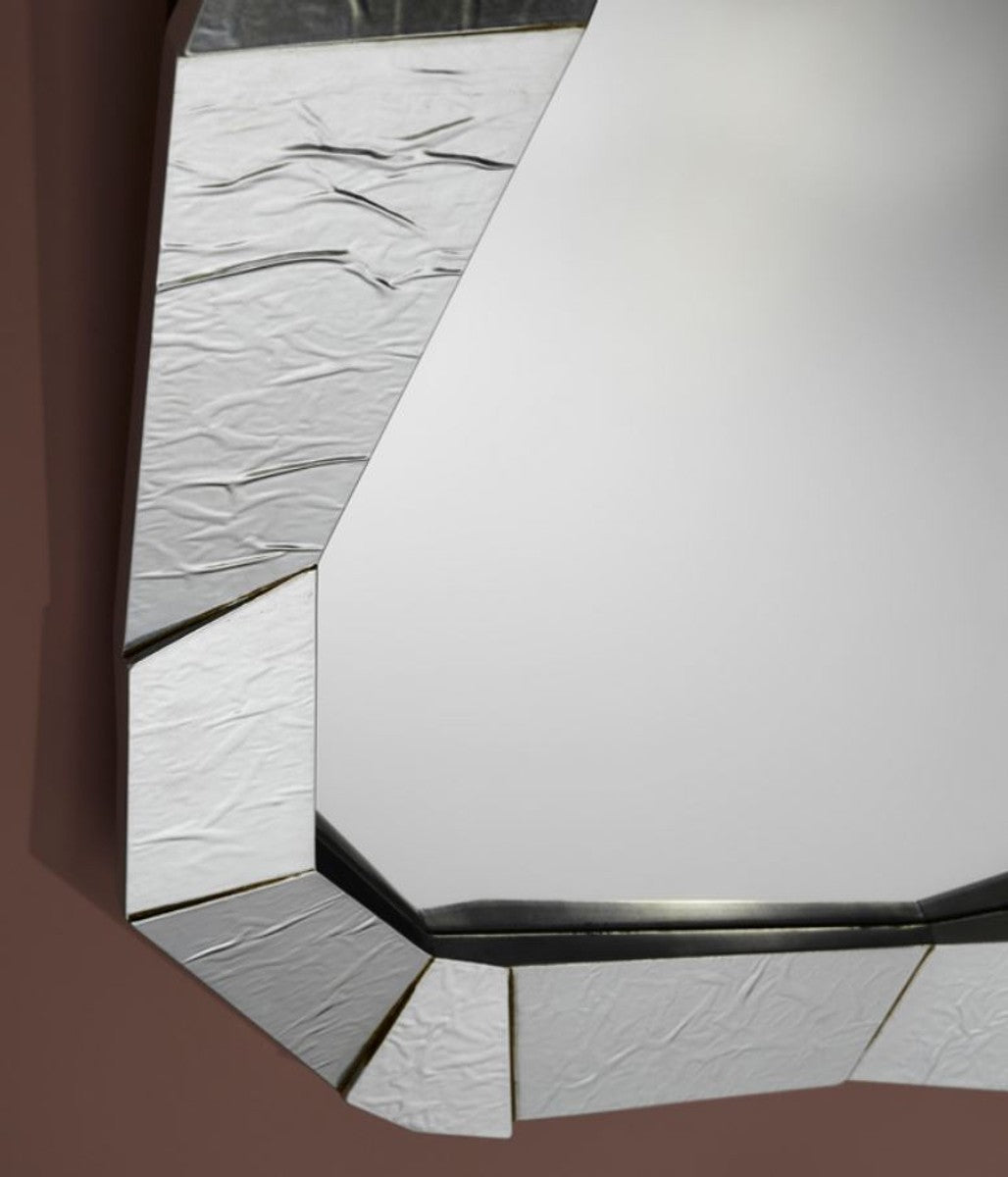 Designer Wandspiegel Silber 92 x H. 127 cm - Designer Spiegel