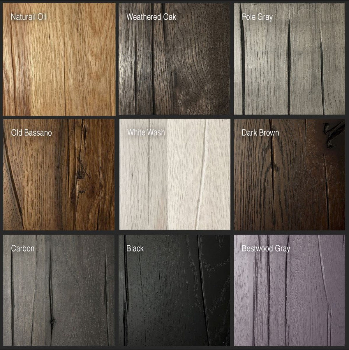 Massivholz Couchtisch - Alle Farben & Größen - Rustikaler Eichenholz Wohnzimmertisch Möbel