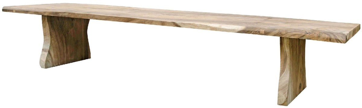 Landhausstil Esstisch Naturfarben 400 cm - Riesiger rustikaler Massivholz Küchentisch - Rustikale Esszimmer Möbel - Massivholz Esszimmer Möbel - Landhausstil Esszimmer Möbel