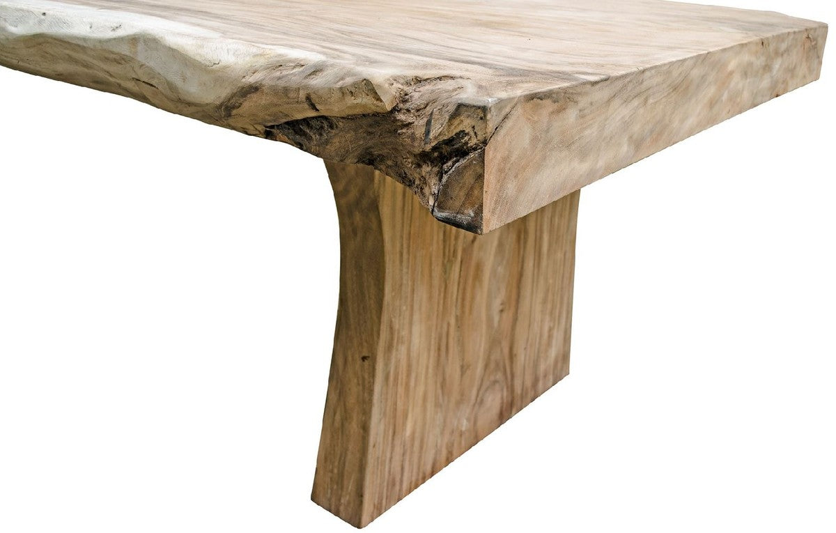 Landhausstil Esstisch Naturfarben 350 cm - Riesiger rustikaler Massivholz Küchentisch - Rustikale Esszimmer Möbel - Massivholz Esszimmer Möbel - Landhausstil Esszimmer Möbel