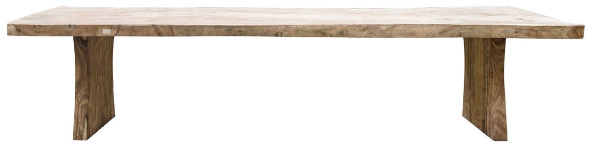 Landhausstil Esstisch Naturfarben 350 cm - Riesiger rustikaler Massivholz Küchentisch - Rustikale Esszimmer Möbel - Massivholz Esszimmer Möbel - Landhausstil Esszimmer Möbel