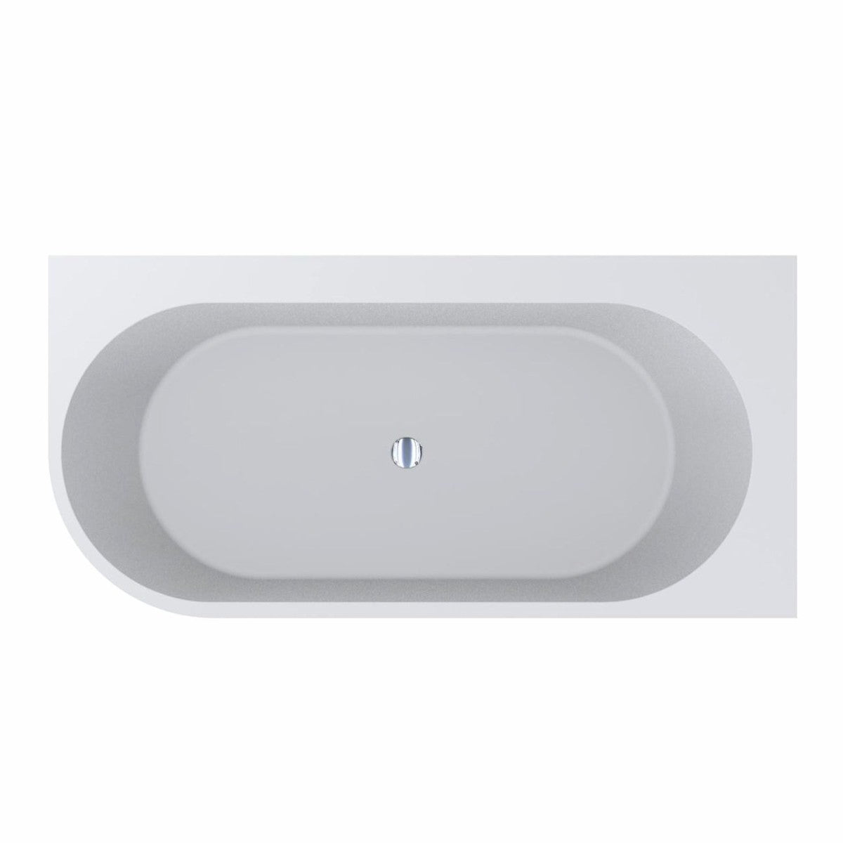 Freistehende Luxus Badewanne Matt Weiß 190 cm - Badezimmer Möbel