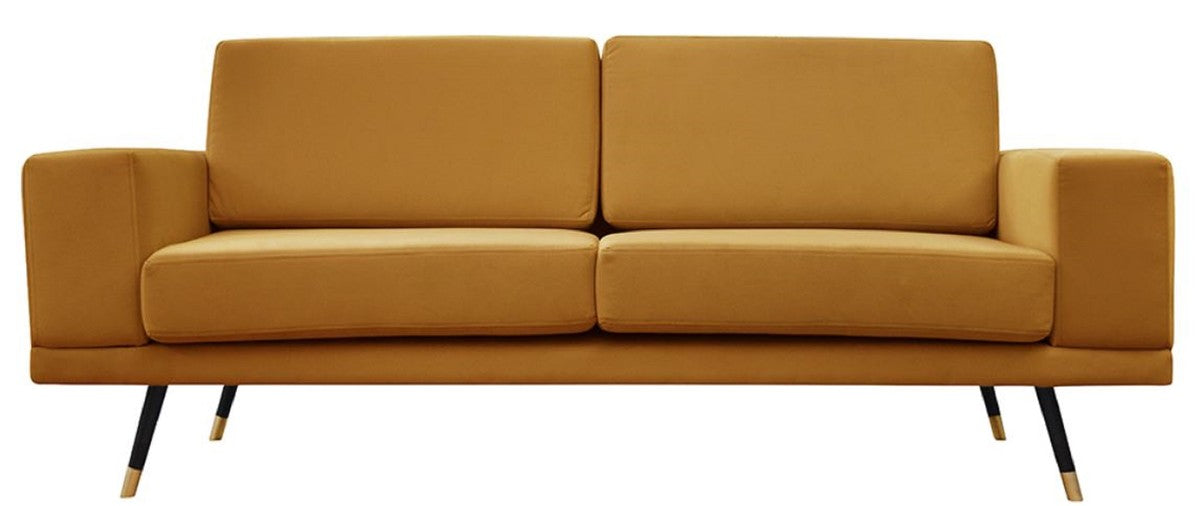 Luxus Wohnzimmer Sofa 208 x 95 x H. 81 cm - Verschiedene Farben - Luxus Wohnzimmermöbel