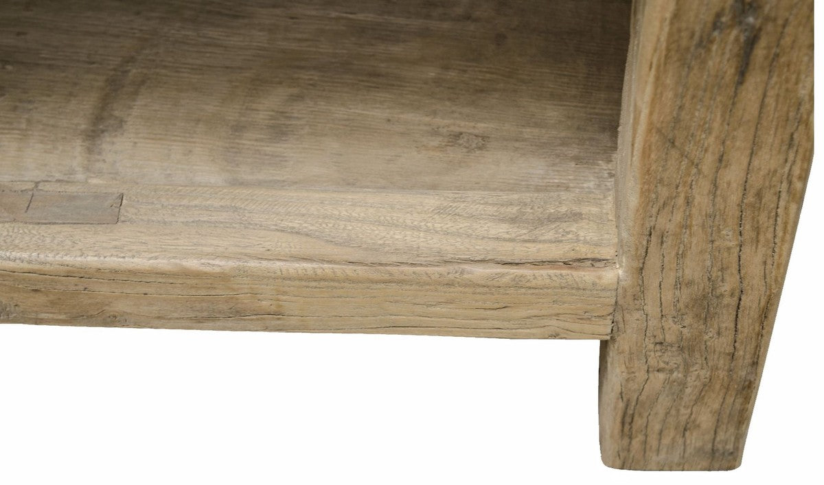 Landhausstil Couchtisch Naturfarben 160 x 60 x H. 45 cm - Wohnzimmermöbel im Landhausstil