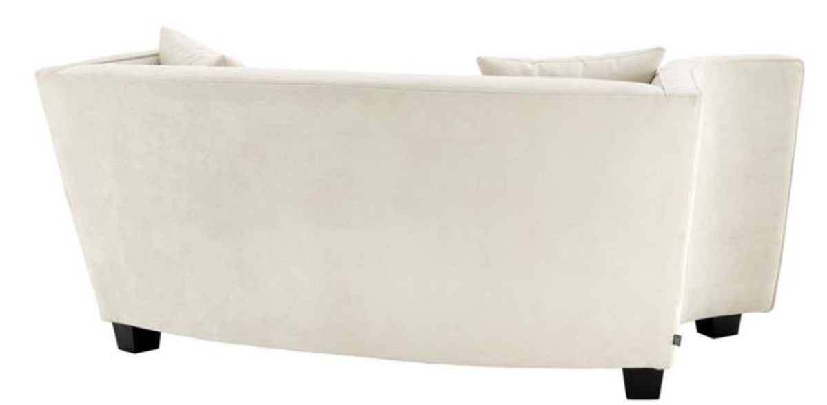 Designer Sofa Naturfarbig 178 x 107 x H. 72,5 cm - Luxus Kollektion