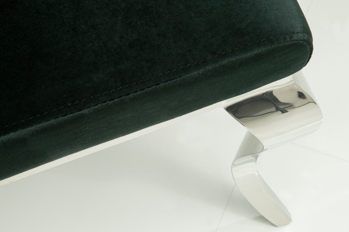 Designer Esszimmerstuhl Edelgrün - Designer Stuhl - Modern Barock