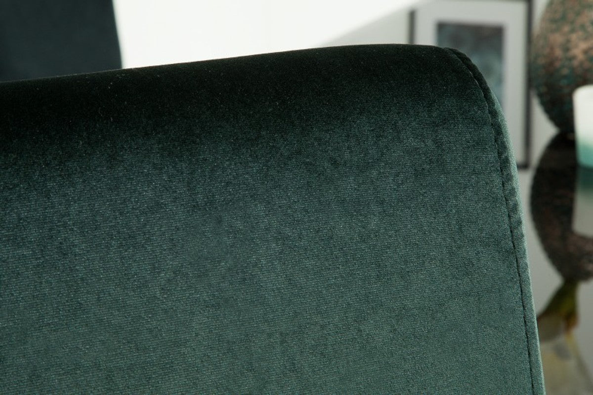 Designer Esszimmerstuhl Edelgrün - Designer Stuhl - Modern Barock