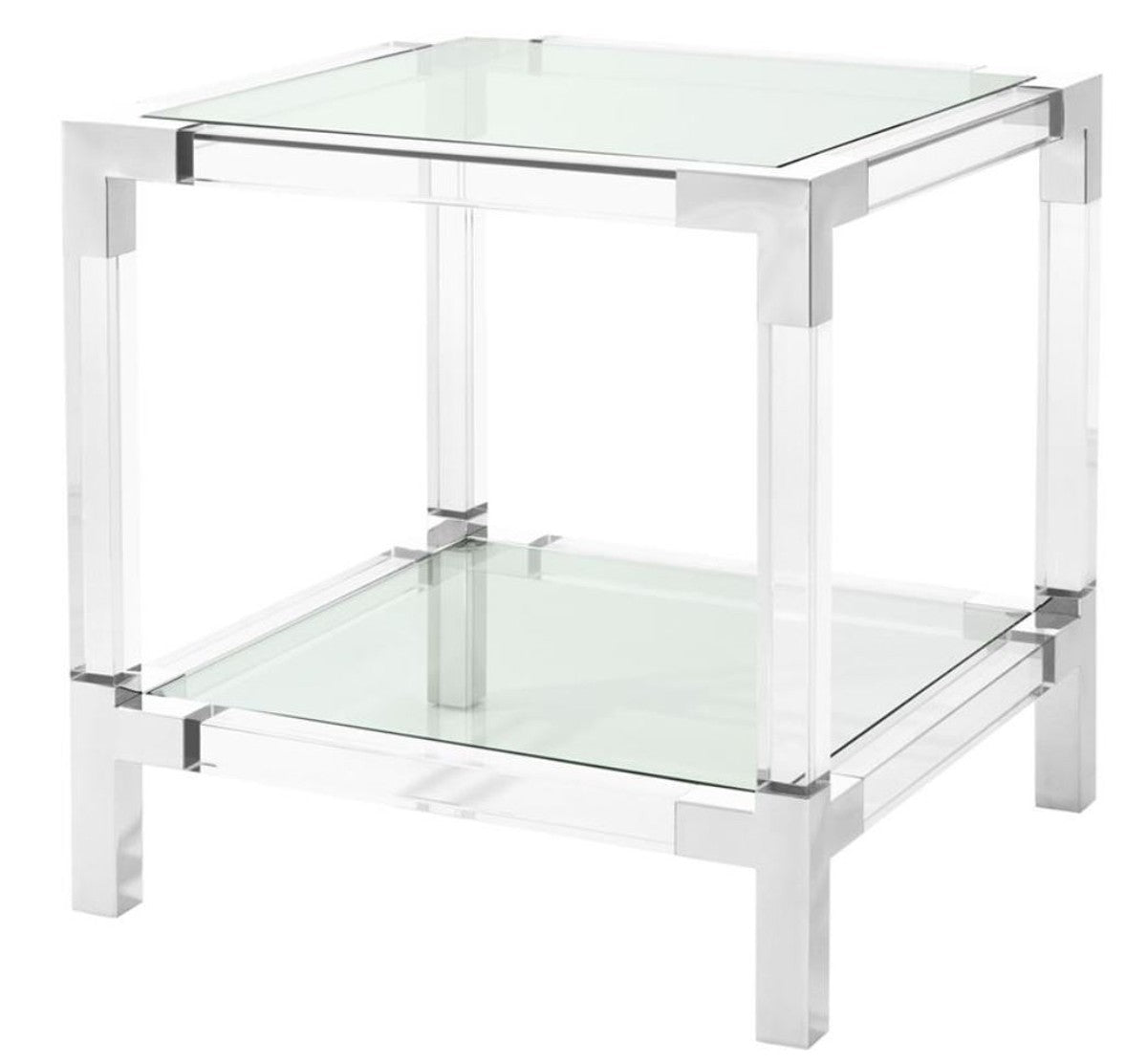 Wohnzimmer Beistelltisch 60 x 60 x H. 60 cm - Luxus Designer Möbel