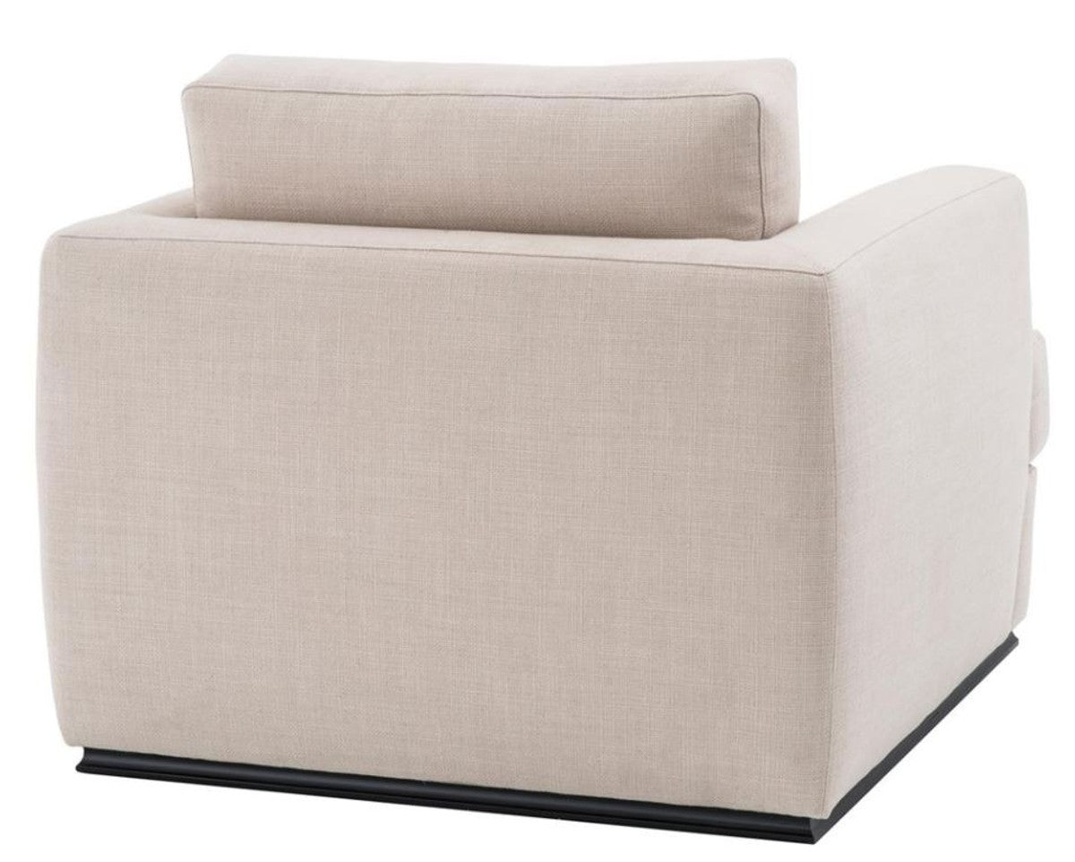 Sessel Naturfarbig 96 x 103 x H. 86 cm - Luxus Qualität