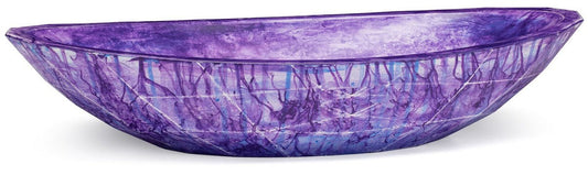 Luxus Waschbecken Schale Lila / Blau 60,9 x 29,7 x H. 11,9 cm - Handgefertigtes Beton Waschbecken - Badezimmer Accessoires - Luxus Badezimmer Zubehör