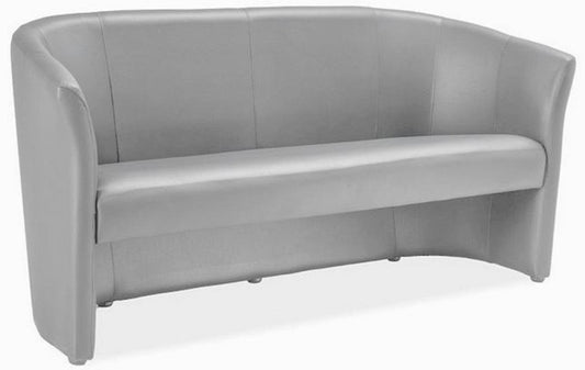 Designer Kunstleder Sofa 160 x 60 x H. 76 cm - Verschiedene Farben - Wohnzimmer Sofa - Designer Wohnzimmer Möbel