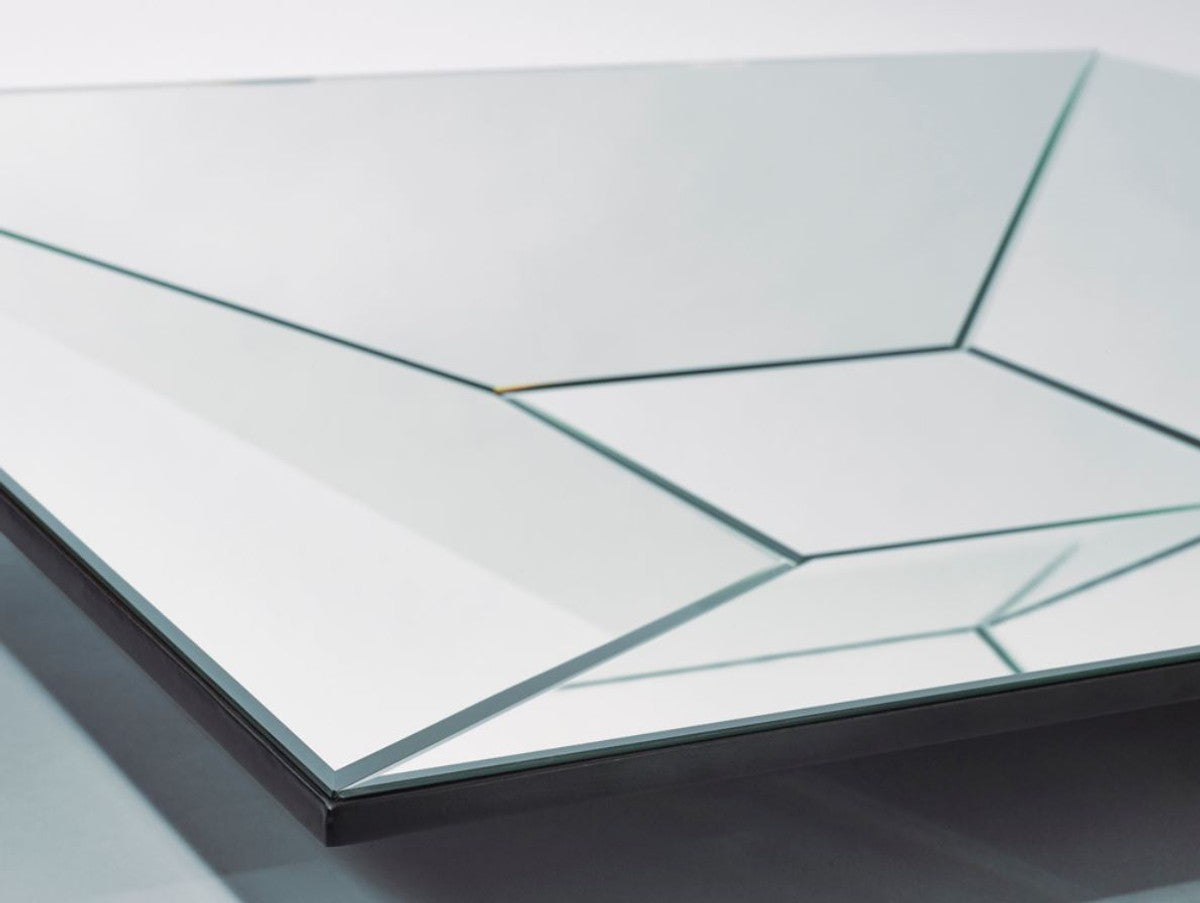 Designer Spiegel 90 x 10 x H. 90 cm - Luxus Qualität