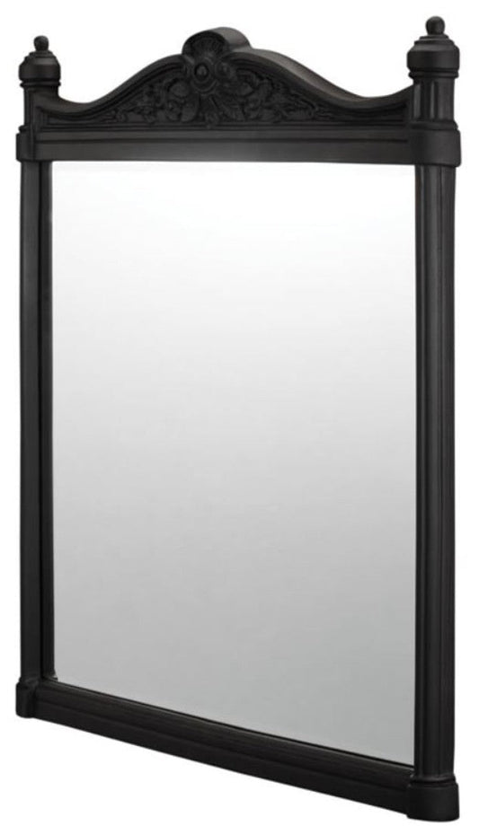 Jugendstil Wandspiegel 55,3 x 3,7 x H. 75 cm - Verschiedene Farben - Eleganter Aluminium Badezimmerspiegel - Badspiegel - Barock & Jugendstil Badezimmer Accessoires