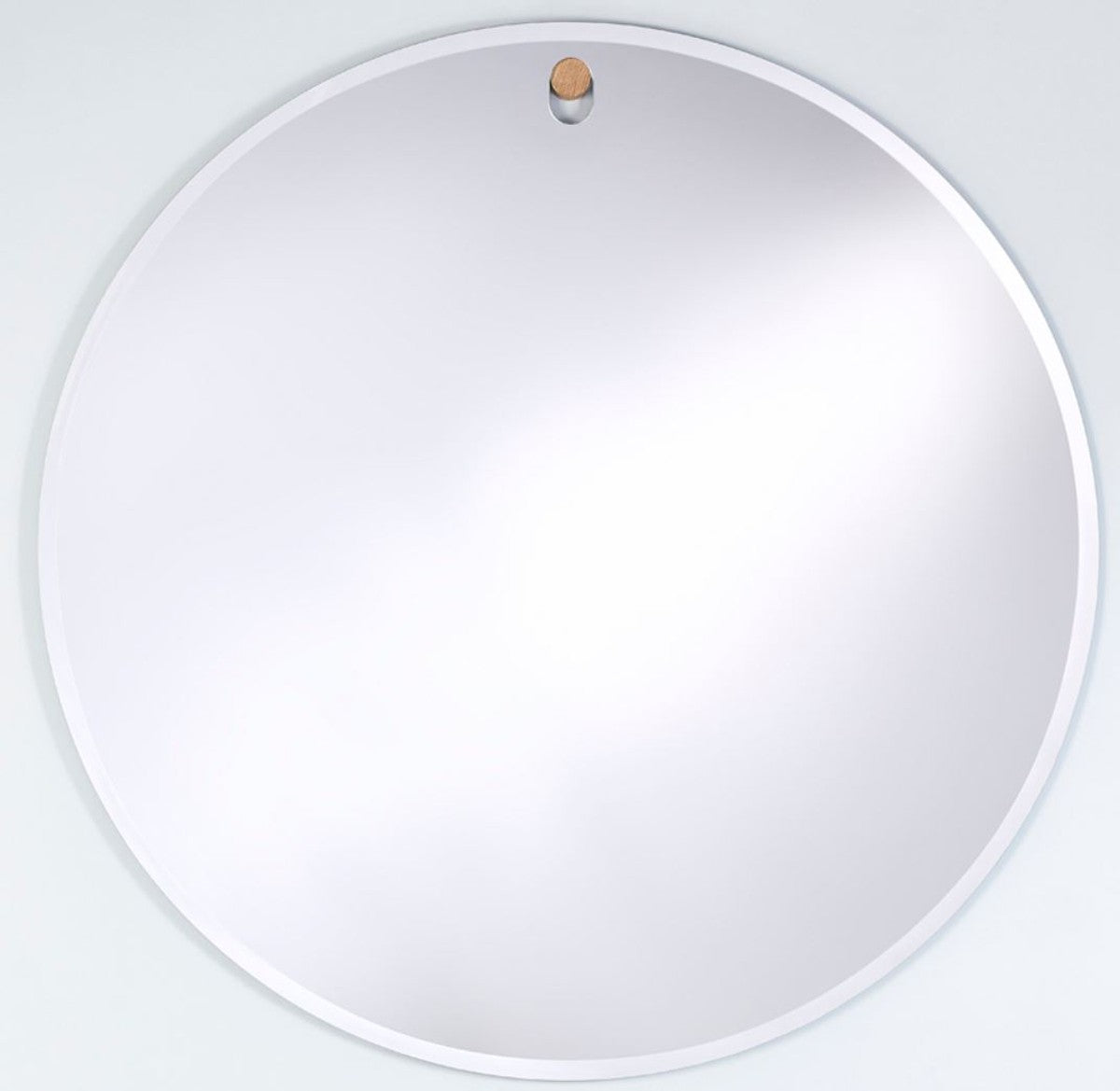 Designer Wandspiegel Ø 122,5 cm - Runder Luxus Spiegel