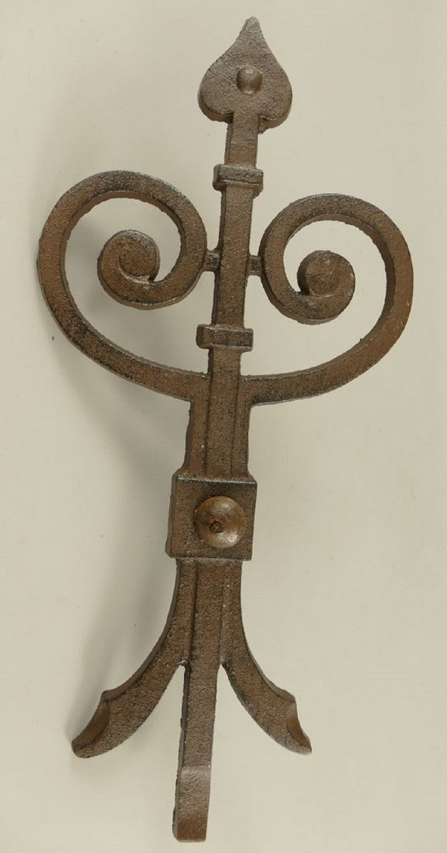 Wanddeko Anker Rustikal Braun 23 x 1,5 x H. 50 cm - Nostalgischer Metall Anker - Wohnzimmer Deko - Garten Deko - Terrassen Deko - Deko Accessoires