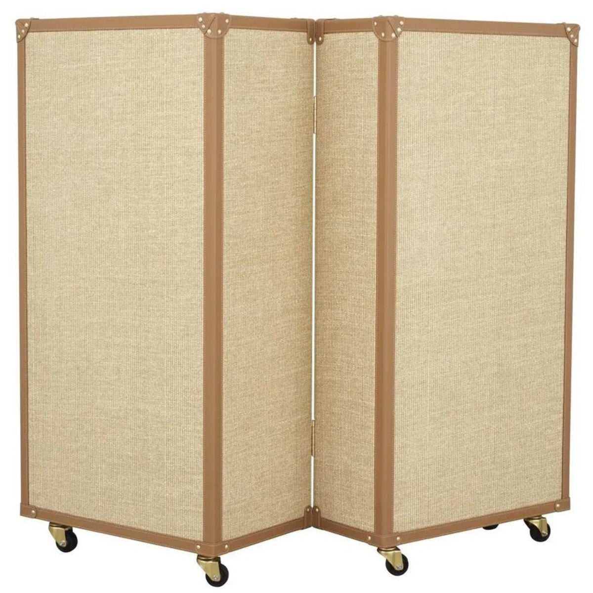 Luxus Weinschrank im Koffer Design Naturfarben / Braun 59 x 59 x H. 122,5 cm - Kofferschrank mit Rollen - Bar Möbel - Luxus Möbel - Luxus Qualität