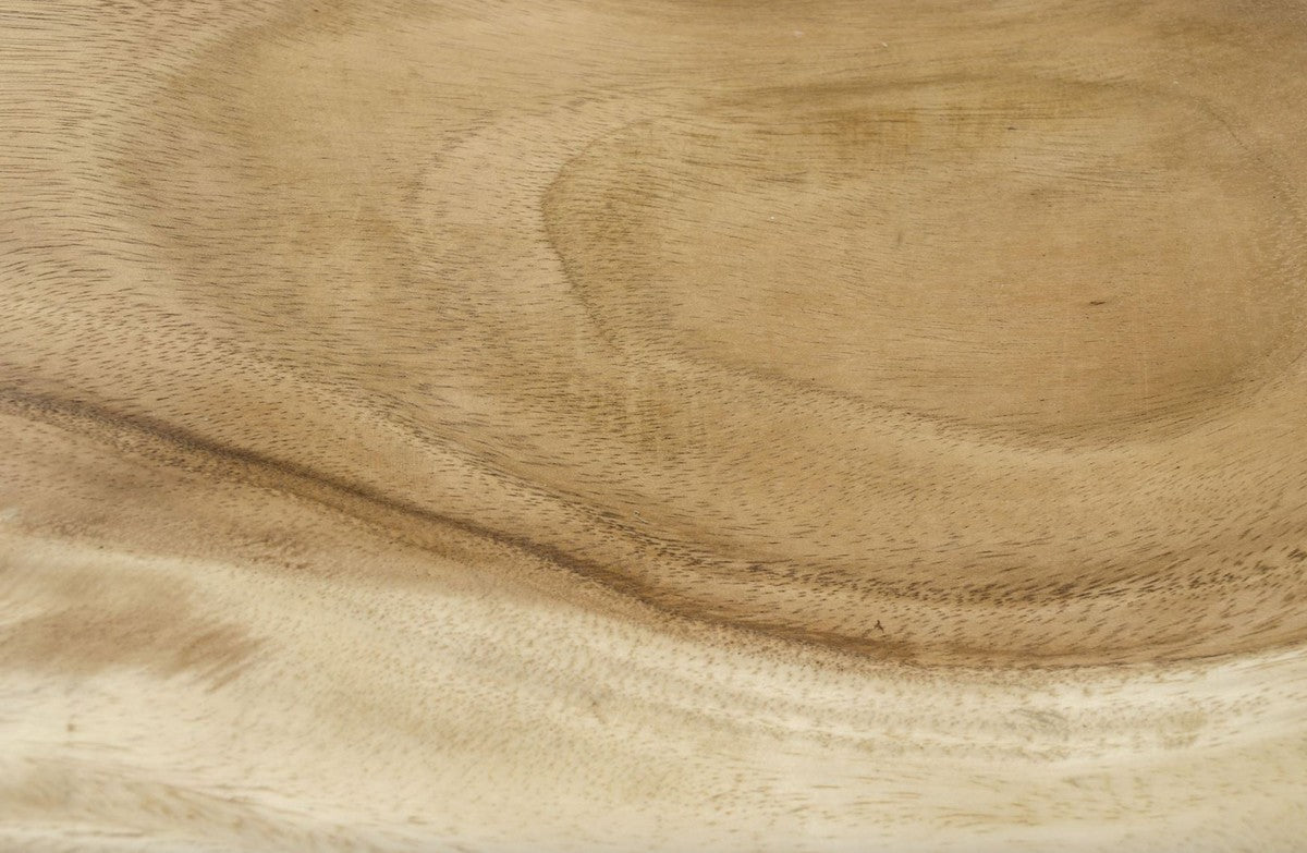 Luxus Wohnzimmer Beistelltisch Naturfarben 60 x 30 x H. 40 cm - Designer Wohnzimmermöbel