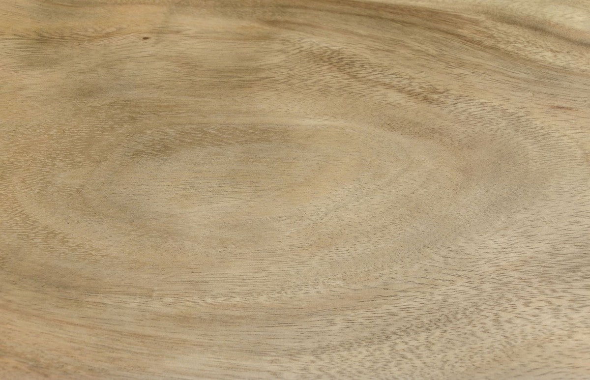 Luxus Wohnzimmer Beistelltisch Naturfarben 60 x 30 x H. 40 cm - Designer Wohnzimmermöbel