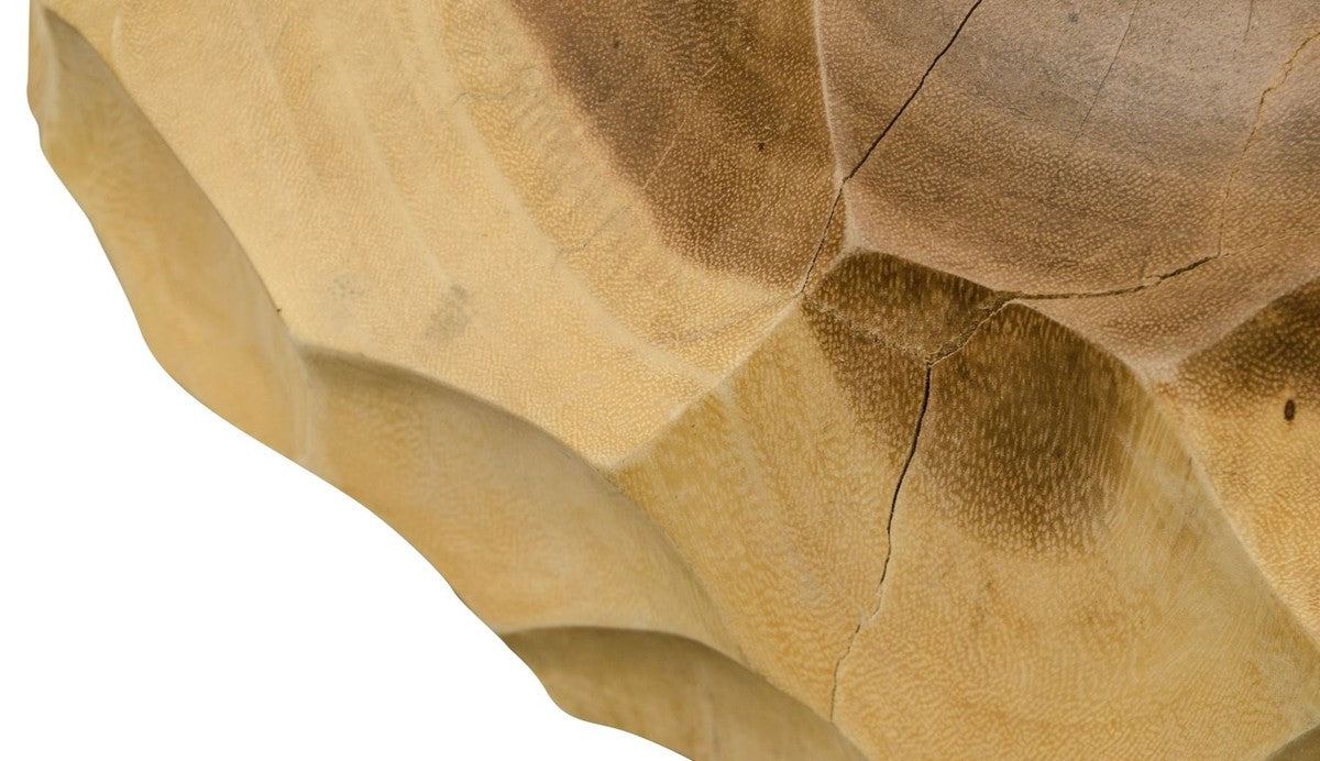 Luxus Wohnzimmer Beistelltisch Naturfarben - Designer Wohnzimmermöbel