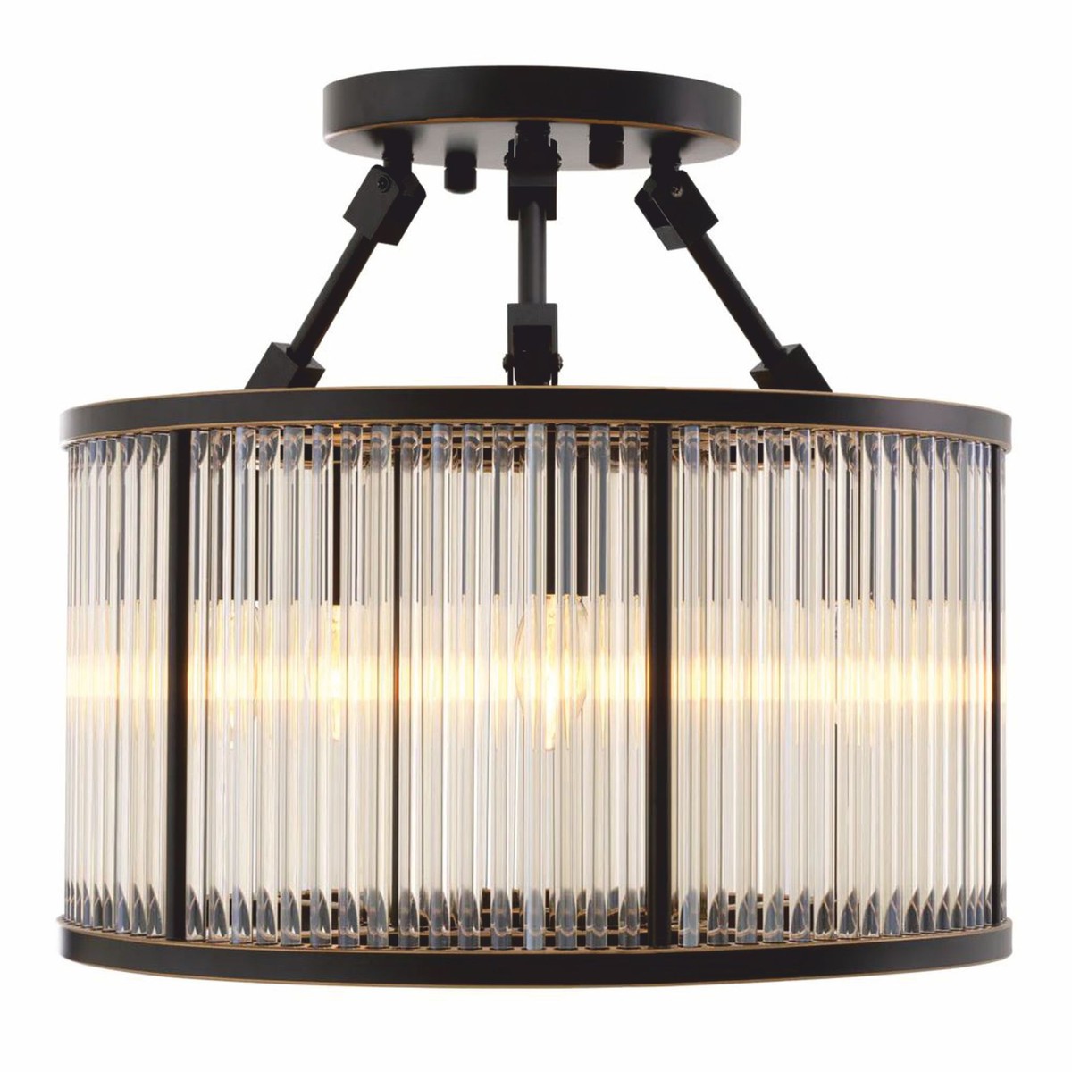 Luxus Wohnzimmer Deckenleuchte Bronze Ø 45 cm - Luxus Leuchten