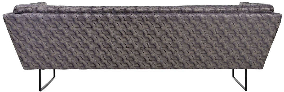 Luxus Wohnzimmer Sofa Bronze / Braun / Schwarz 230 x 87 x H. 78 cm - Wohnzimmermöbel