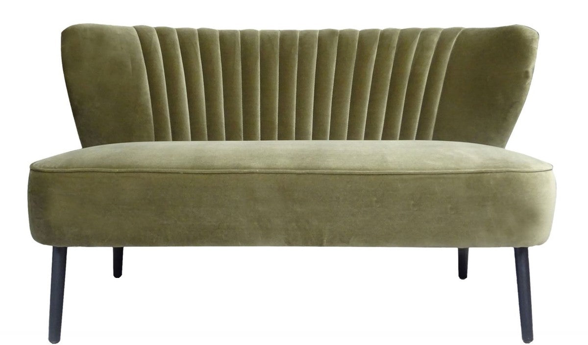 Luxus Wohnzimmer Sofa Grün 129 x 75 x H. 73,5 cm - Designer Möbel