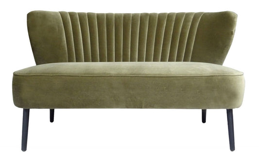 Luxus Wohnzimmer Sofa Grün 129 x 75 x H. 73,5 cm - Designer Möbel