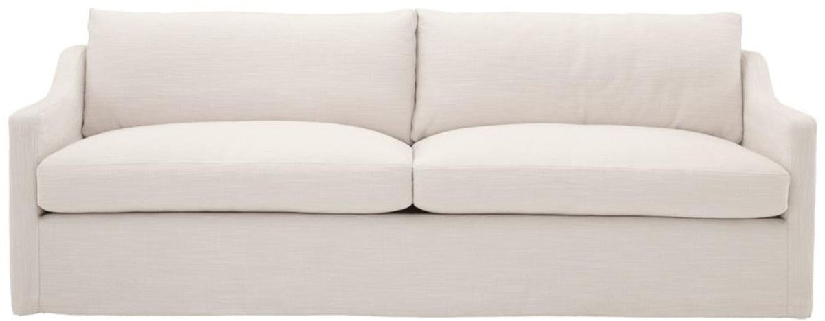 Luxus Wohnzimmer Sofa Weiß 230 x 100 x H. 75 cm - Wohnzimmermöbel