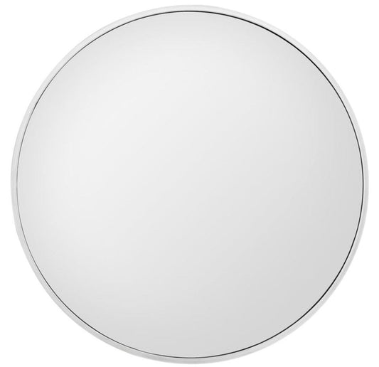 Luxus Wandspiegel Silber Ø 120 cm - Runder Luxus Spiegel