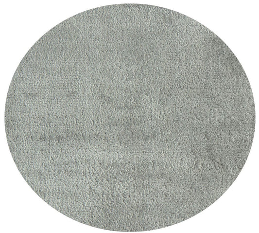 Luxus Wohnzimmer Teppich Hellgrün Ø 280 cm - Runder Viskose Teppich - Luxus Qualität - Wohnzimmer Deko Accessoires